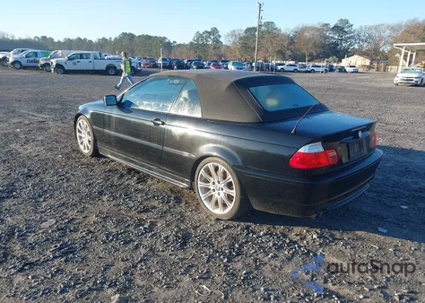 2004 BMW 330Ci z USA, uszkodzony, nr VIN WBABW53414PJ95913